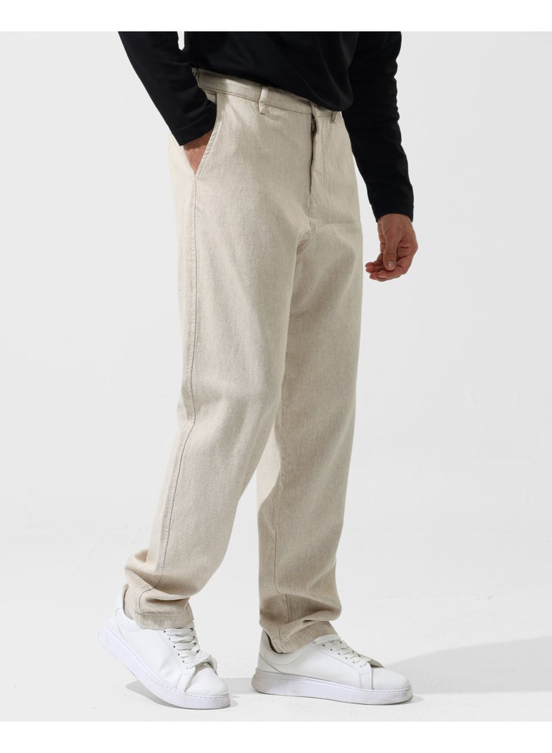 Dott Men’s Relaxed Fit Linen Pants - Image 2